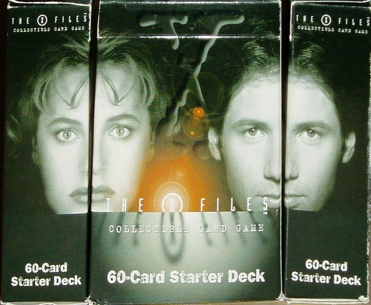 60 Cards X-Files CCG 2nd EDITION STARTER DECK SEALED