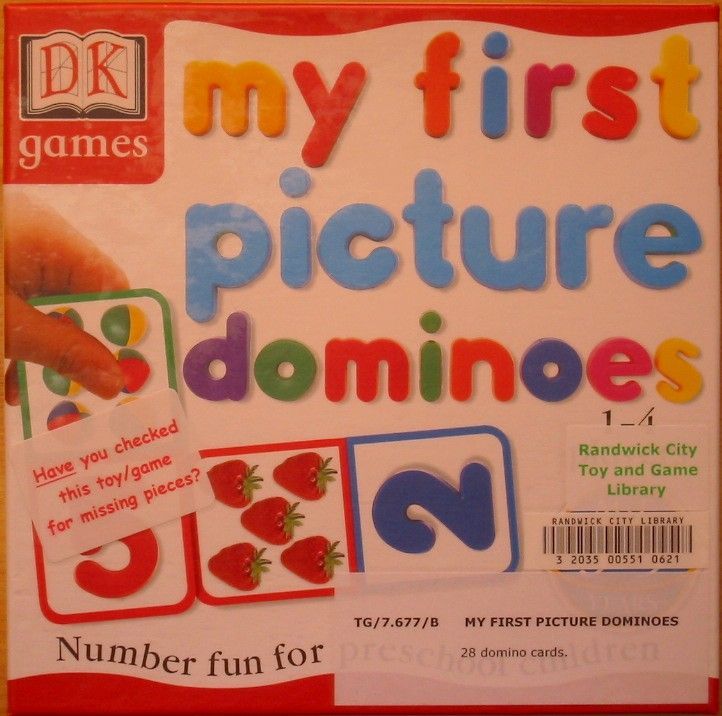 My First Picture Dominoes box art