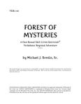 RPG Item: VER1-06: Forest of Mysteries