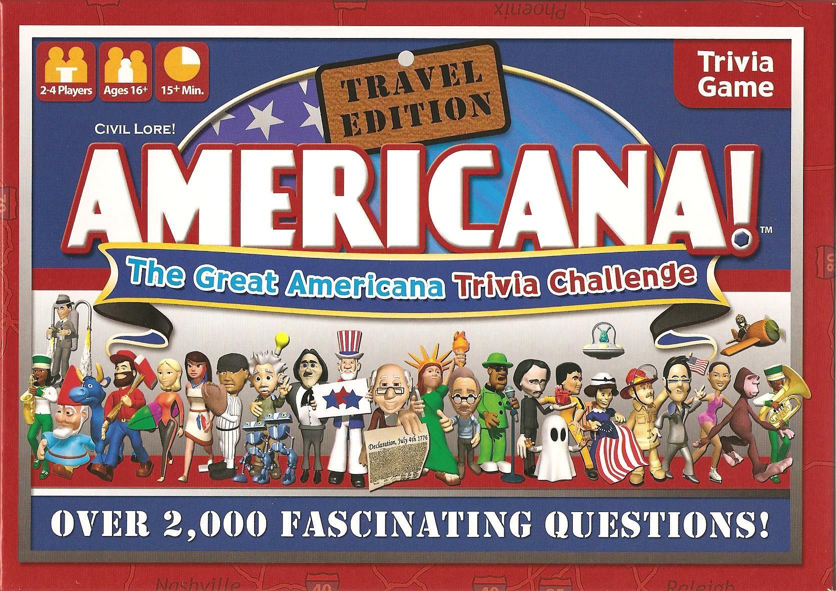 Americana! Travel Edition box art