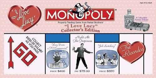 Monopoly: I Love Lucy | Board Game | BoardGameGeek