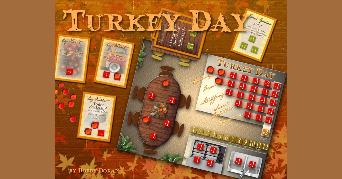 Turkey Day Board Game BoardGameGeek