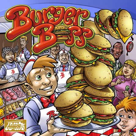 Legend Express Brand New and Sealed Burger Boss Board Game 