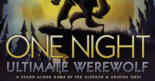 5 Styles One Night Ultimate Werewolf Alien English Cards Board