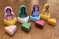 Worker Tokens & Cheese Tokens