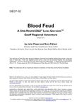 RPG Item: GEO7-02: Blood Feud