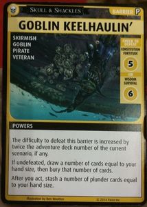 Pathfinder Adventure Card Game: Skull & Shackles – "Goblin Keelhaulin' " Promo Card