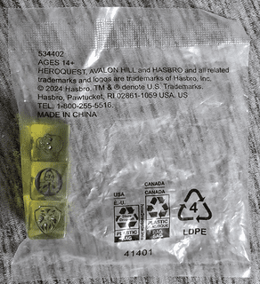 HeroQuest: Jungles of Delthrak – Promo Dice