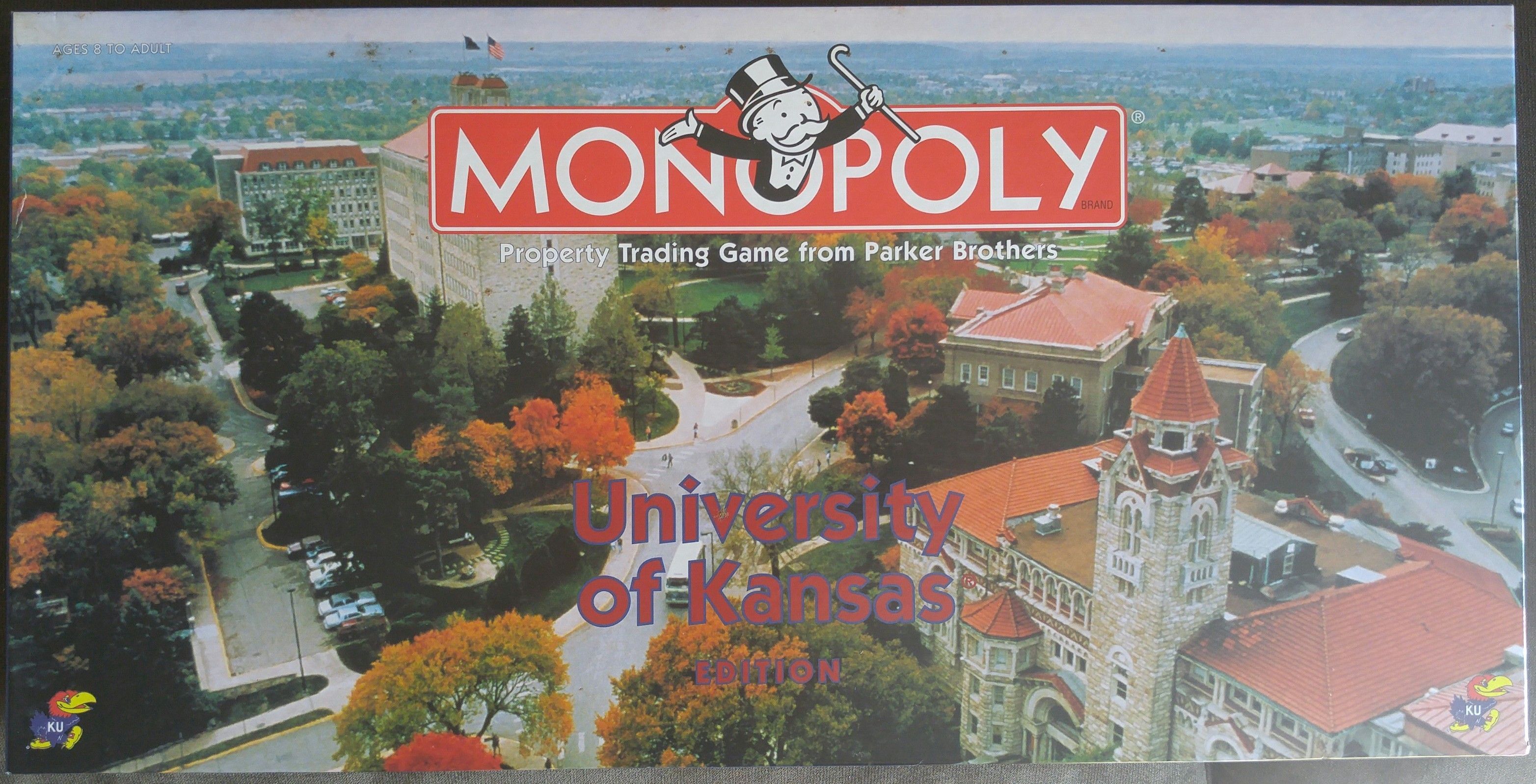 Monopoly: University of Kansas cover art