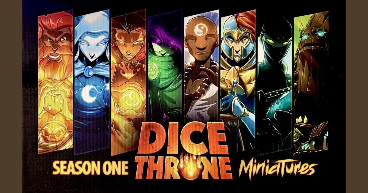 Dice Throne Adventures Season One Miniatures Board Game Accessory