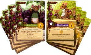 Everdell: Lincoln and Nikki Alternate Art Cards