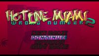Video Game: Hotline Miami 2: Wrong Number