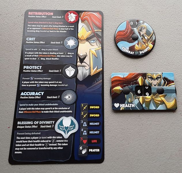 Asset image game Dice Throne: Season One ReRolled – Monk v. Paladin