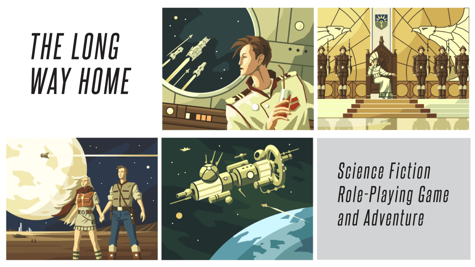 Deep Space D-6: The Long Way Home cover