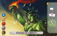 7 Wonders Duel: Statue of Liberty Promo Card (2016)