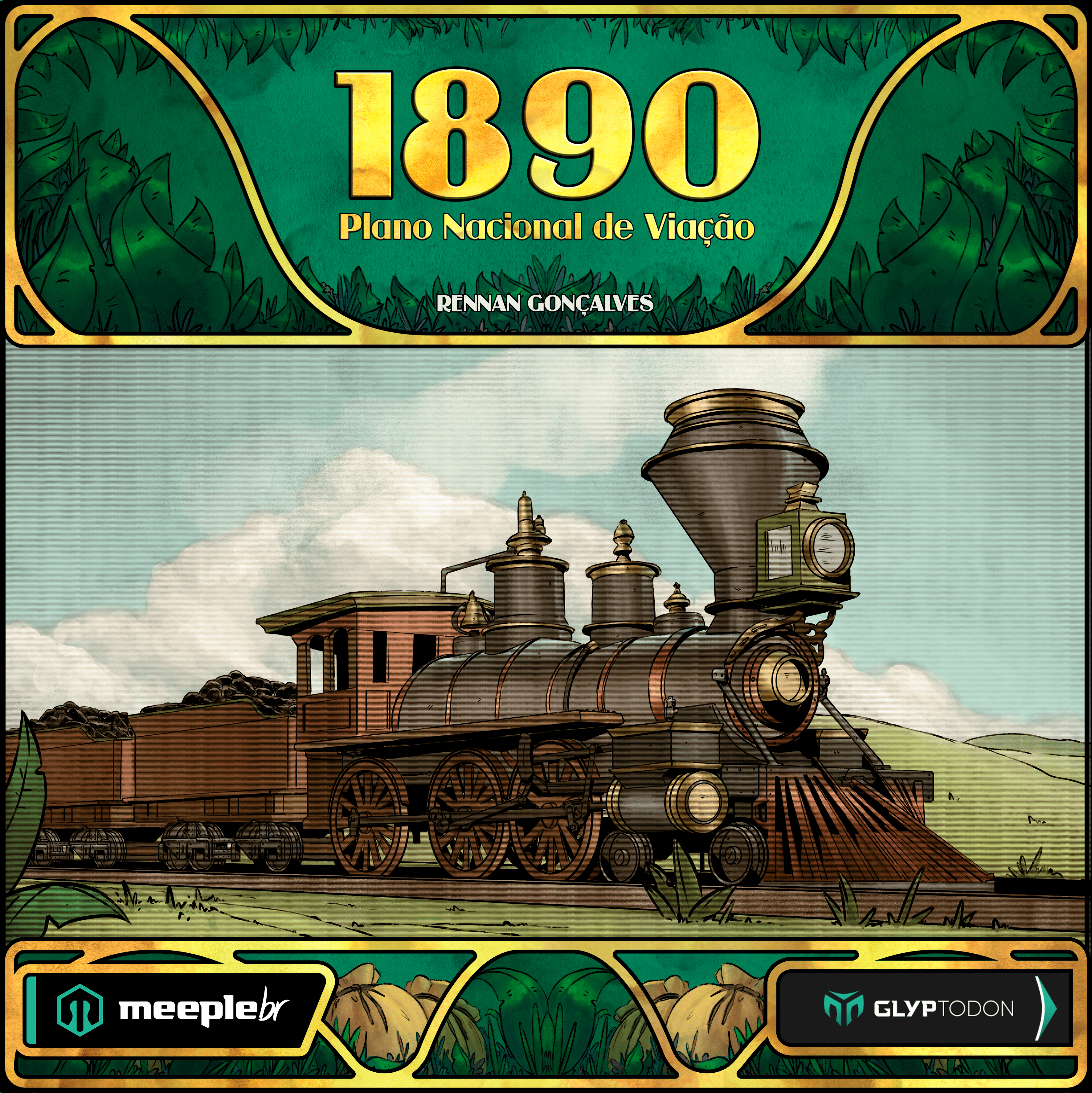 1890: Plano Nacional de Viação box art