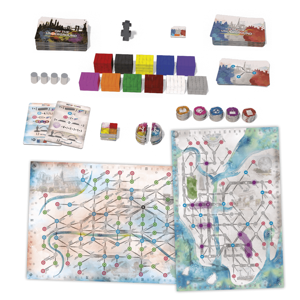Illustration 10 de On the Underground: Paris / New York