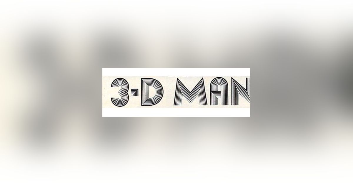 3-D Man | Video Game | BoardGameGeek