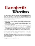 RPG Item: Daredevils & Detectives