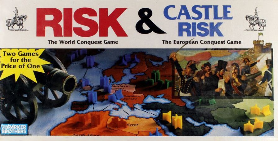 - Territory Card 1992 Risk Parker Games 