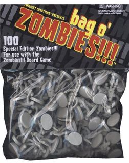 Zombies!!!: Bag o' Zombies!!!