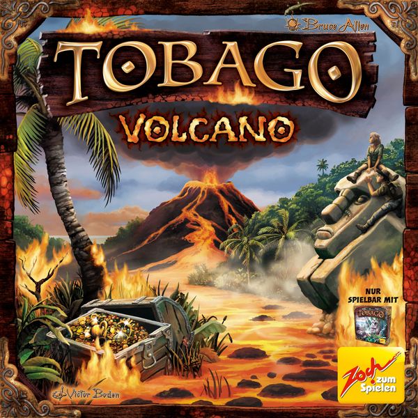 Tobago: Volcano, Zoch Verlag, 2020 — front cover (image provided by the publisher)