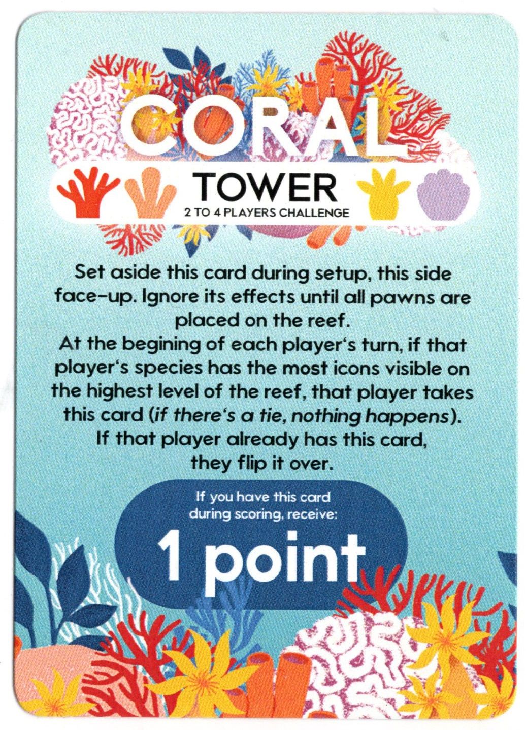 Coral: Tower Promo Card