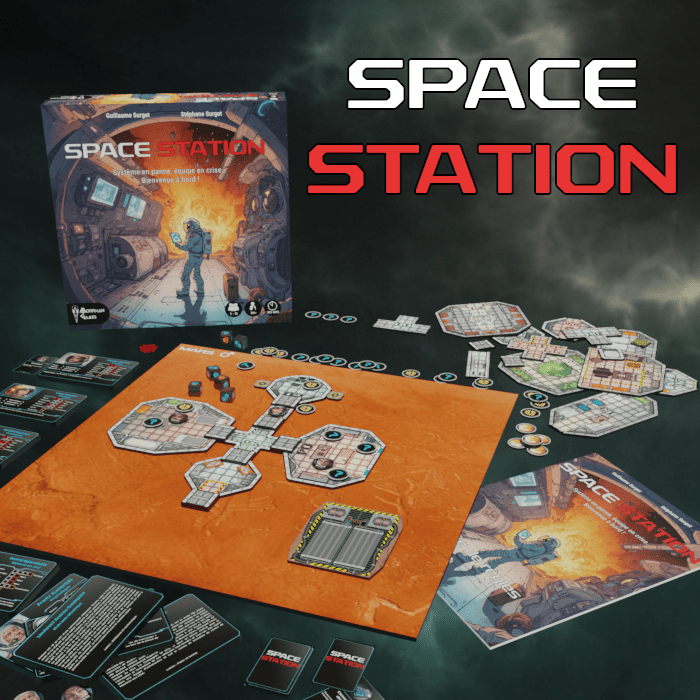 Cover art for Space Station