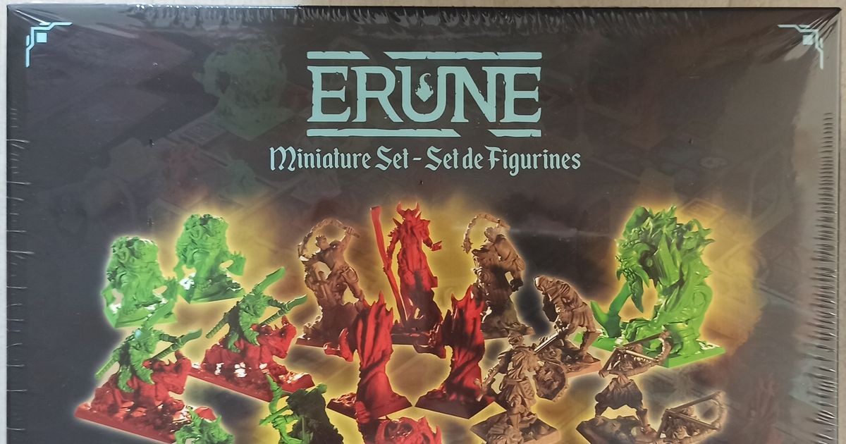 Erune Miniature Set Set de figurines Board Game BoardGameGeek