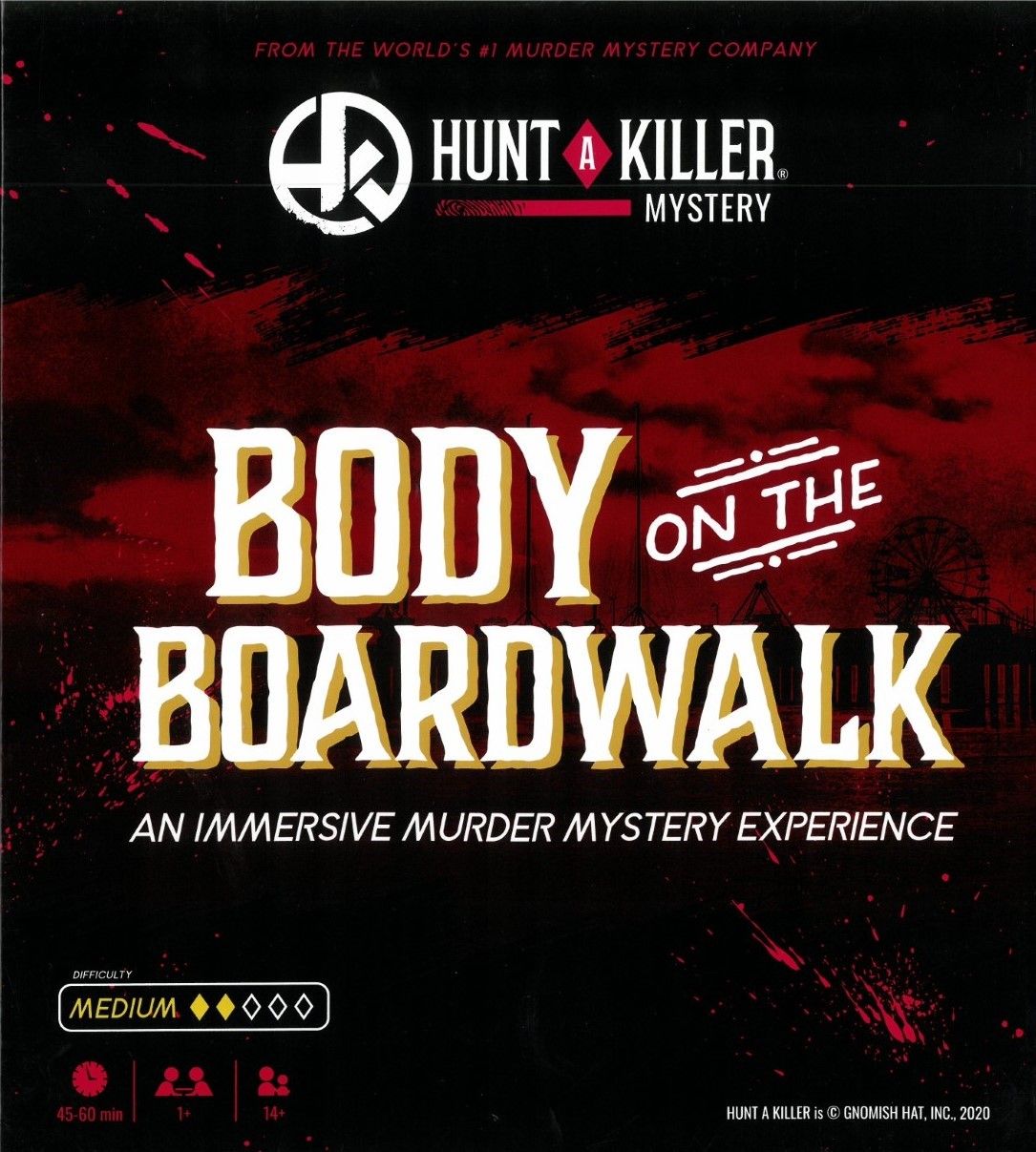 Coperta Hunt A Killer: Body on the Boardwalk