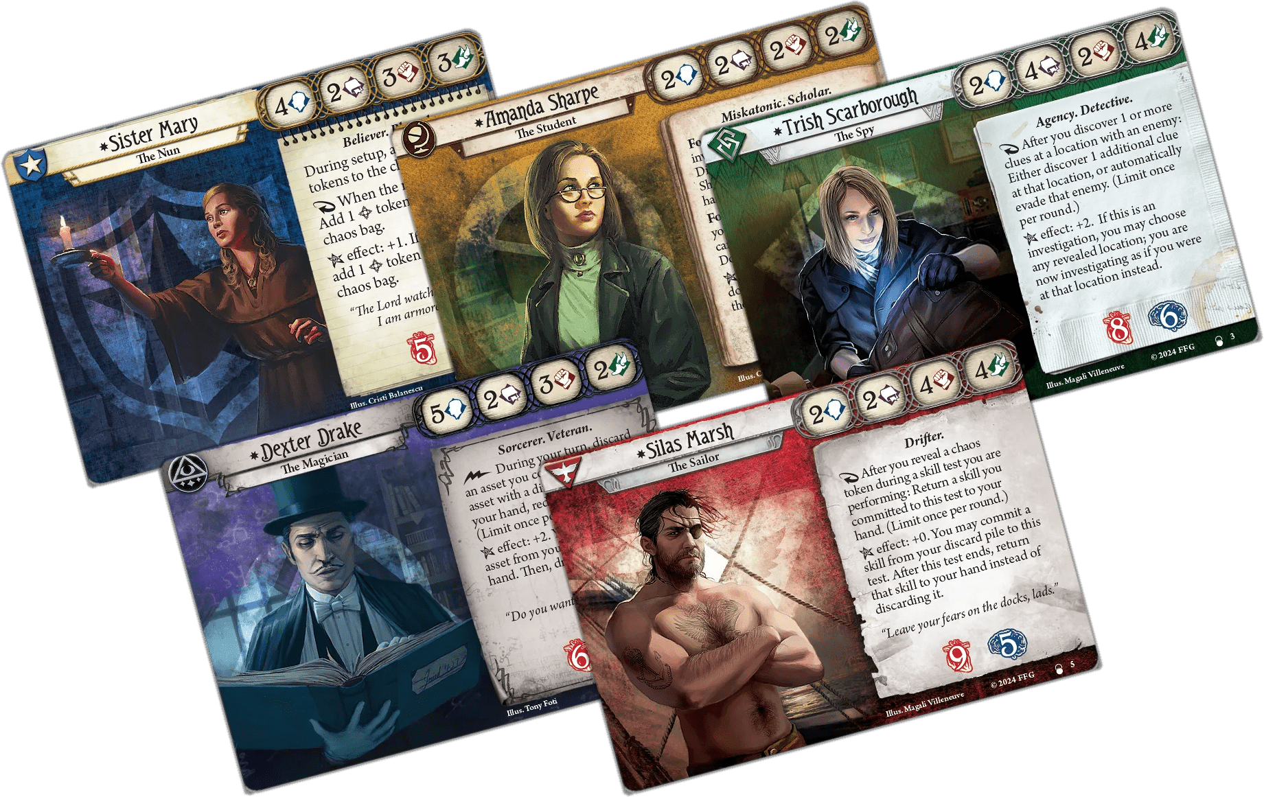 Arkham Horror Card Game: The Innsmouth Conspiracy Campaign Expansion | 1-4  Players, Ages 14+, 90+ Min Playtime Arkham Horror Board Game