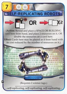 handling instinkt satellit Terraforming Mars: Self-Replicating Robots Promo Card | Board Game |  BoardGameGeek