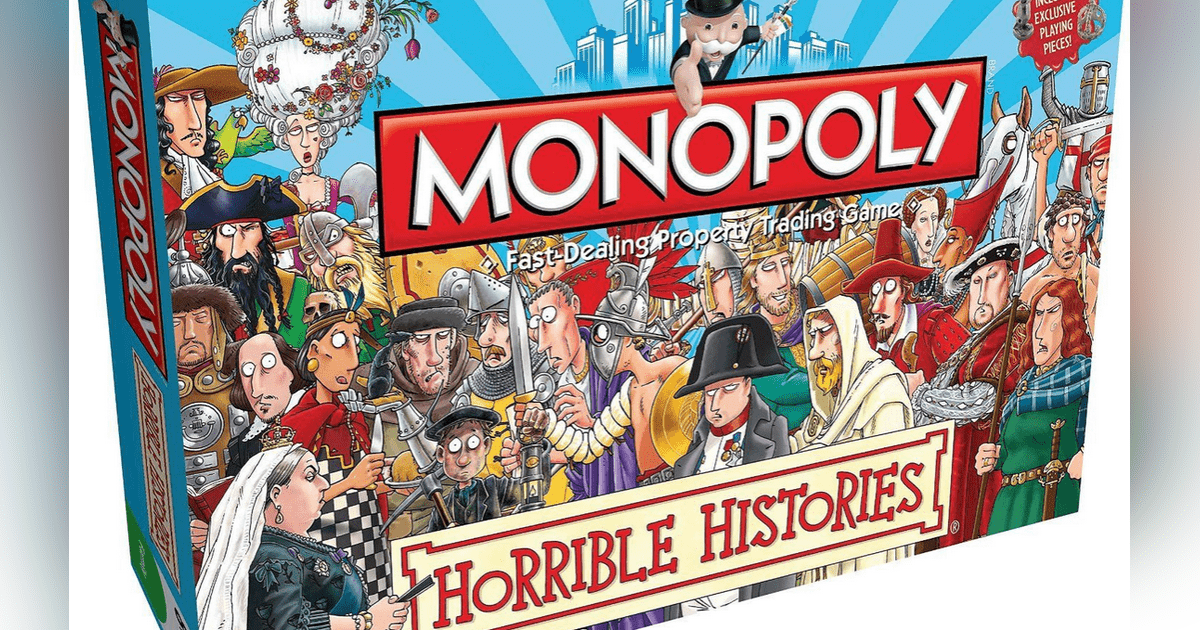 Monopoly Horrible Histories Board Game BoardGameGeek