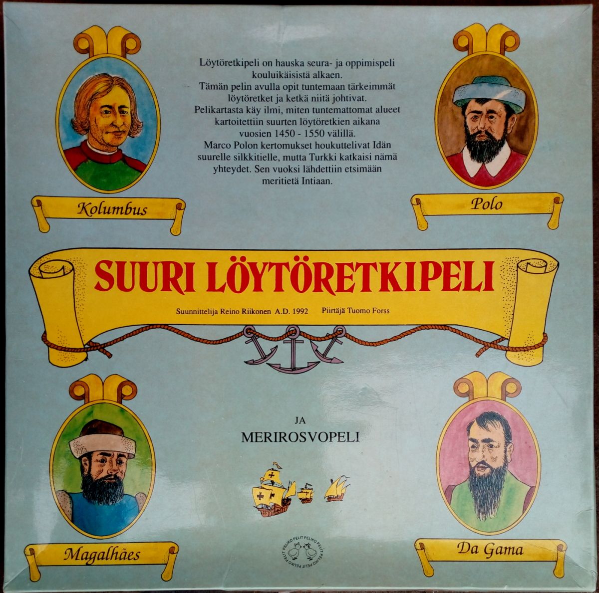Suuri löytöretkipeli ja Merirosvopeli