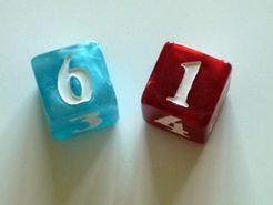 Valeria: Card Kingdoms – Flames & Frost Dice Set