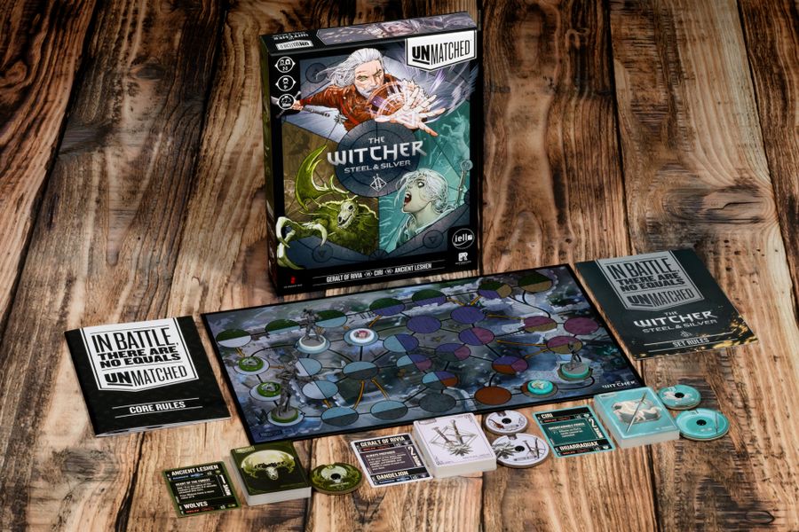 Asset image game Unmatched: The Witcher – Steel and Silver