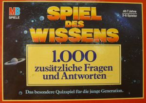 Spiel des Wissens: 1000 zusätzliche Fragen