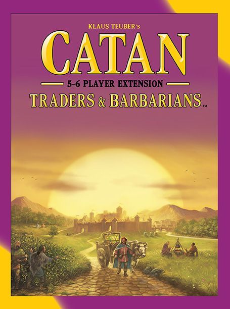 5-6 Player Extension Traders & Barbarians Catan Board Game Expansion Settlers Of 
