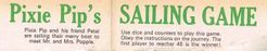 Pixie Pip's Sailing Game
