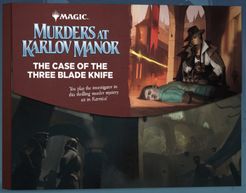 超安い Murders at Karlov Manor: The Case of the Three Blade Knife テーブルトークRPG