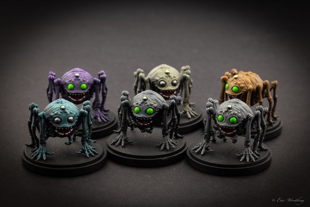 Kingdom Death Monster: Spiderlings | Don't Play Gray! | BoardGameGeek