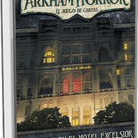 Arkham Horror: El Juego de Cartas – Asesinato en el Hotel Excelsior: Pack de Escenario