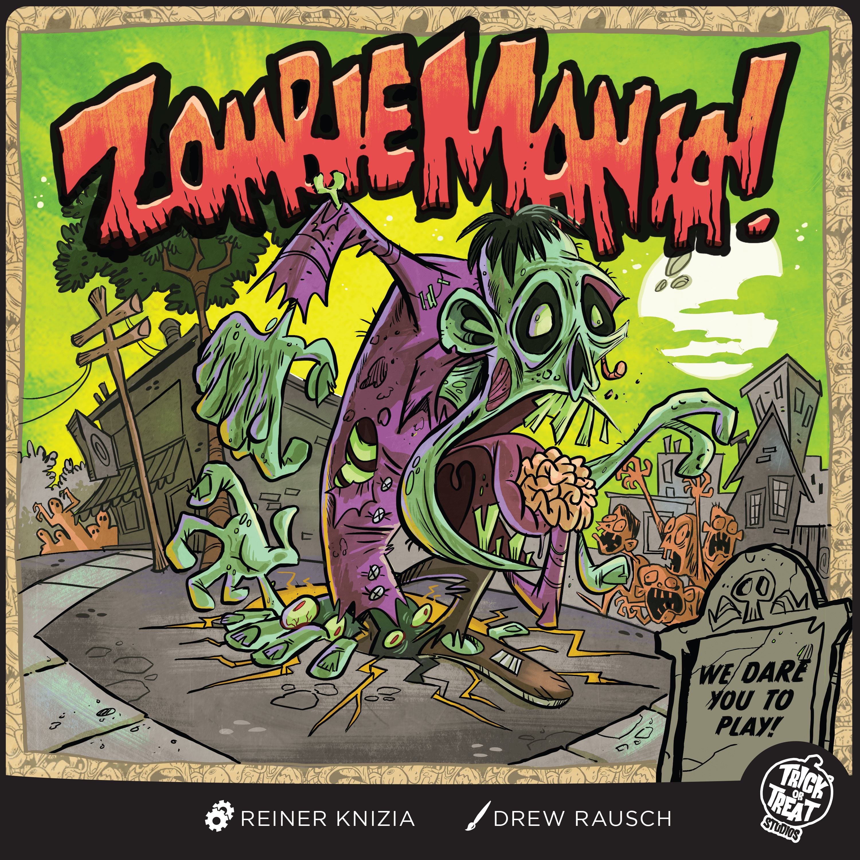 Boîte du jeu Zombie Mania!