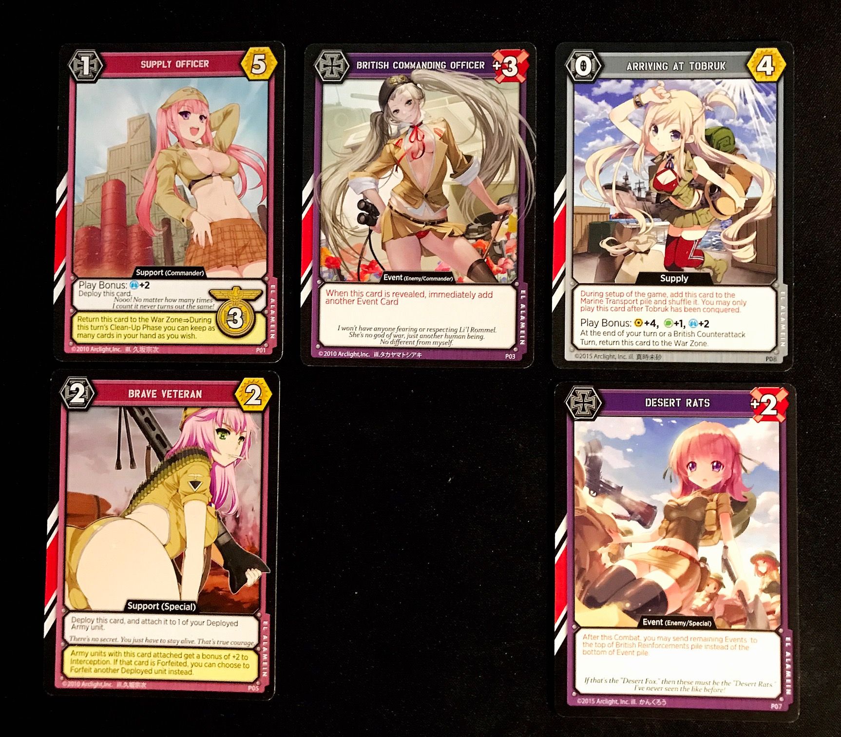 El Alamein: Promo Card Pack #1