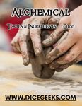 RPG Item: Alchemical Tools & Ingredients: 1D100