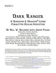 RPG Item: WATE3-3: Dark Ranger