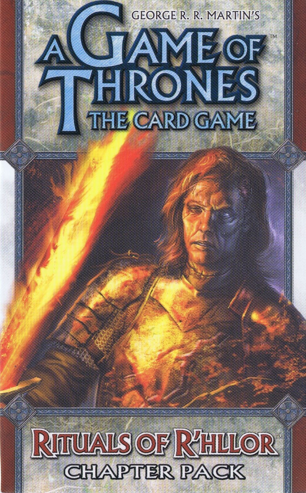 Coperta A Game of Thrones: The Card Game – Rituals of R'hllor