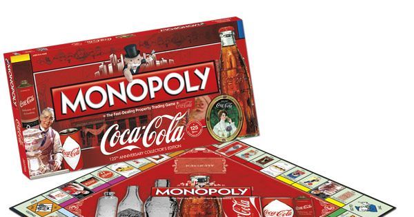 Monopoly: Coca-Cola 125th Anniversary Collector's Edition | Board