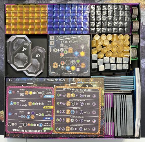 Base game + expansion fit into one box? | Sidereal Confluence: Bifurcation