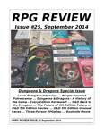 Issue: RPG Review (Issue 25 - Sep 2014)